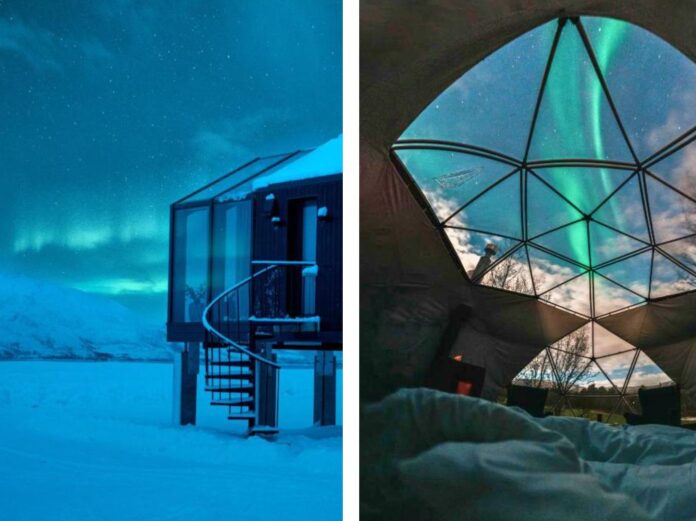 Aera Glass Cabins in Tromsø