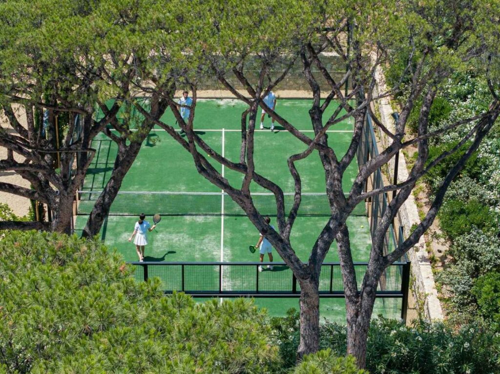 Airelles Château de La Messardière padel