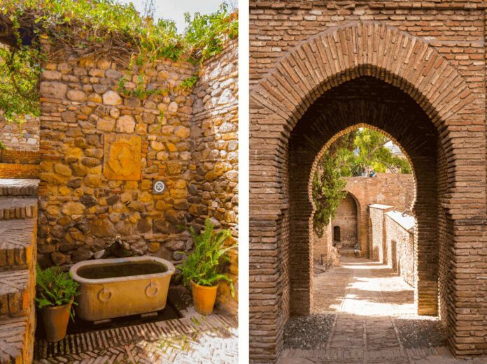 Alcazaba of Malaga spain