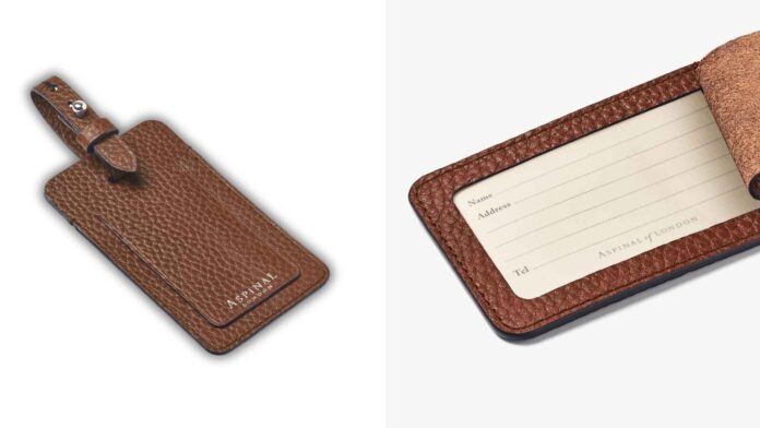 Aspinal Of London Luggage Tag 