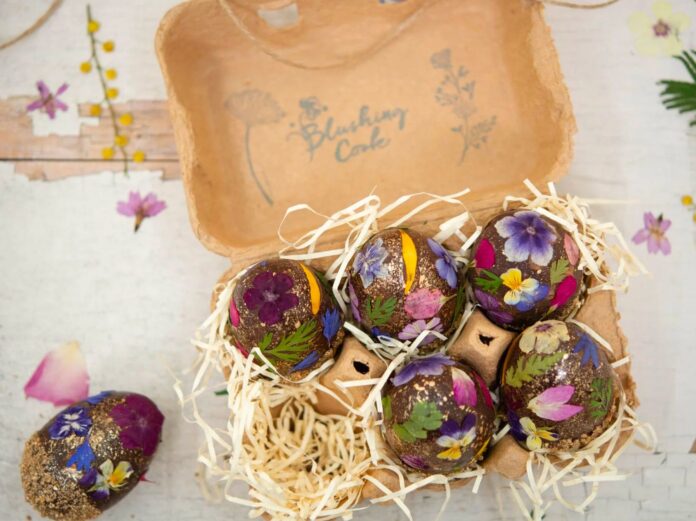 Blushing Cook luxury easter eggs 2023