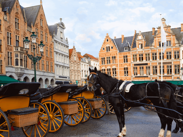 Burg Square horse carriage