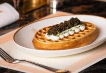 The London Brunch Where Waffles Come Topped with 40g of Caviar