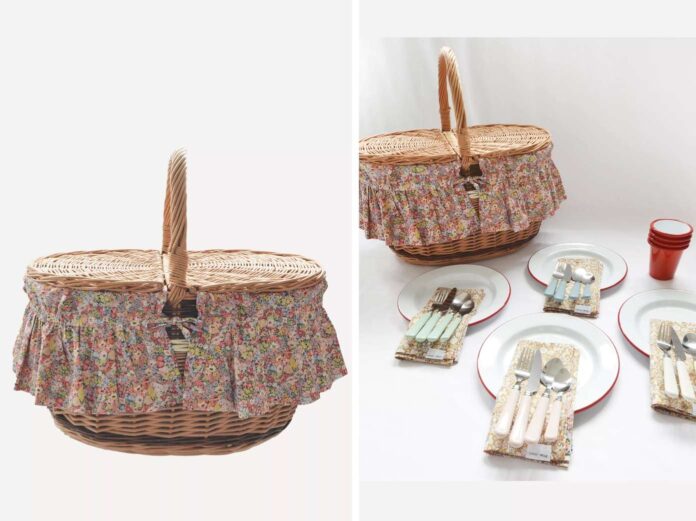 Coco & Wolf Thorpe Hill Four Person Picnic Basket