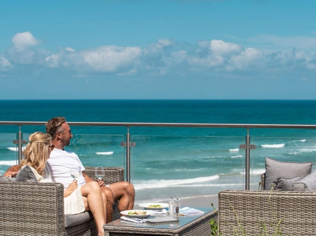 Fistral Beach Hotel view