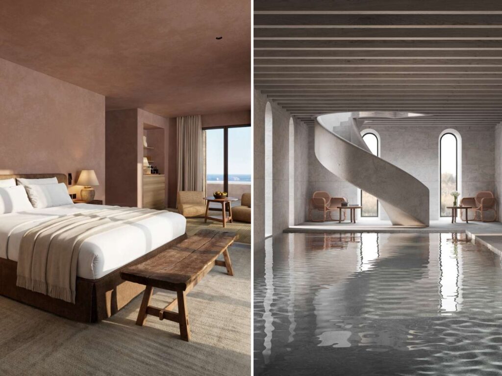 Île de Bendor spa rooms
