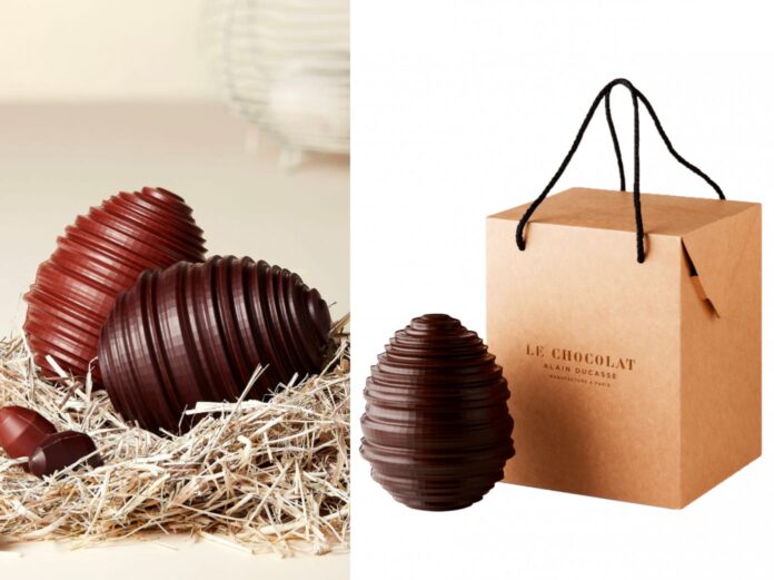 Le Chocolat Alain Ducasse Turned Easter Egg 