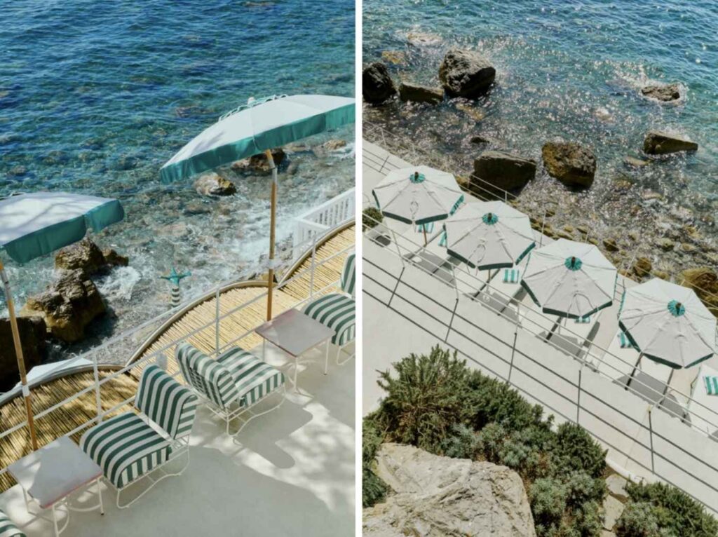 Le Sirenuse Mare beach club 2