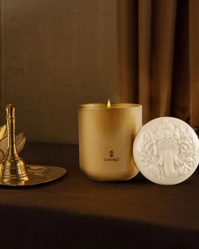 Lladro Lord Ganesha Candle