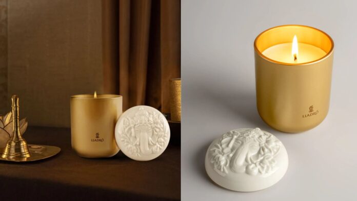 Lladro Lord Ganesha candle-Gardens of Valencia