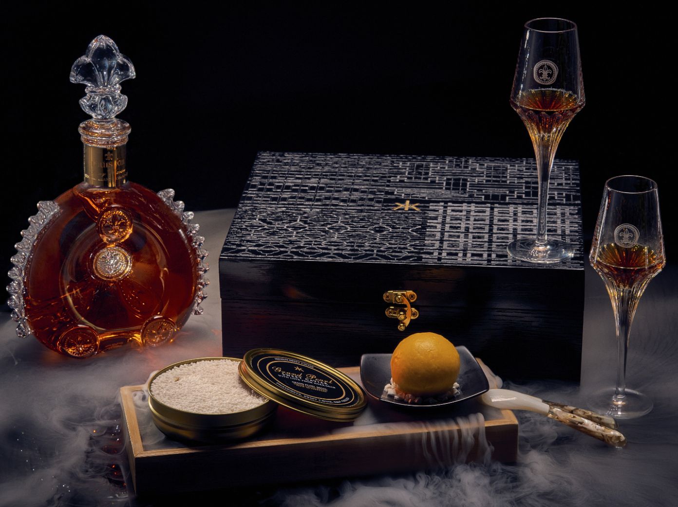 Louis XIII Cognac X Hakkasan Sweet Caviar