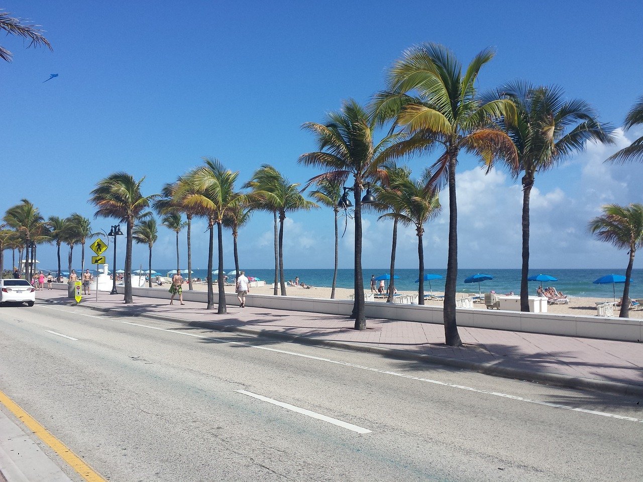 Miami beach april vacation destination