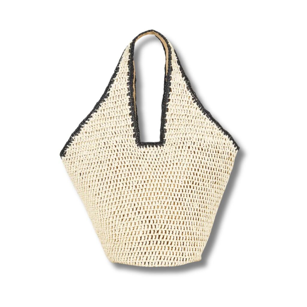 Nikki Beach Bag Tote raffia
