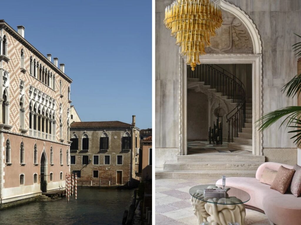 Orient Express Venezia lobby