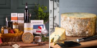 Paxton and Whitfield cheese hampers for christmas