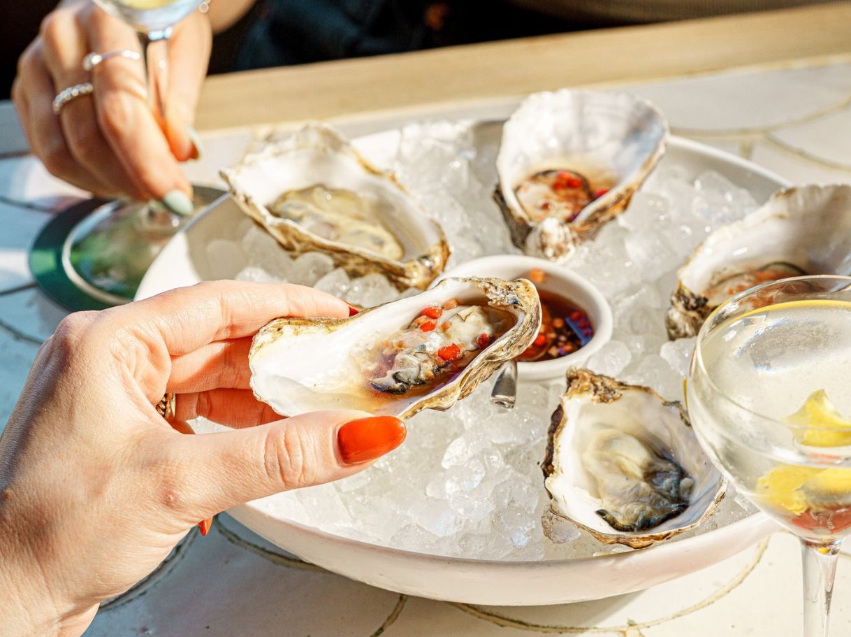 Seabird  oyster menu