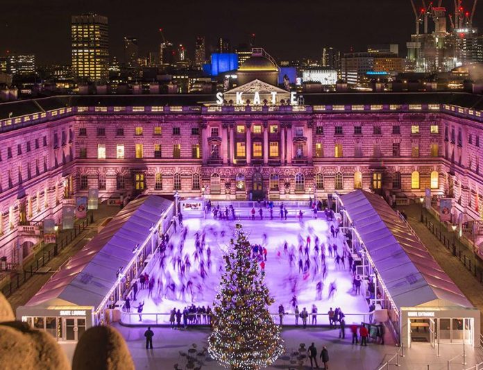 Somerset House Ice Skating in London