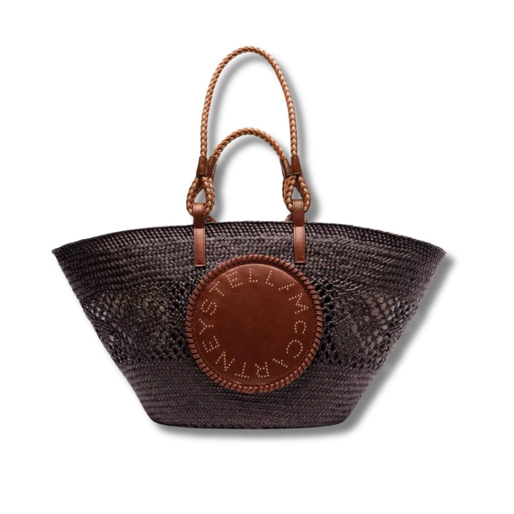 Stella McCartney raffia bag
