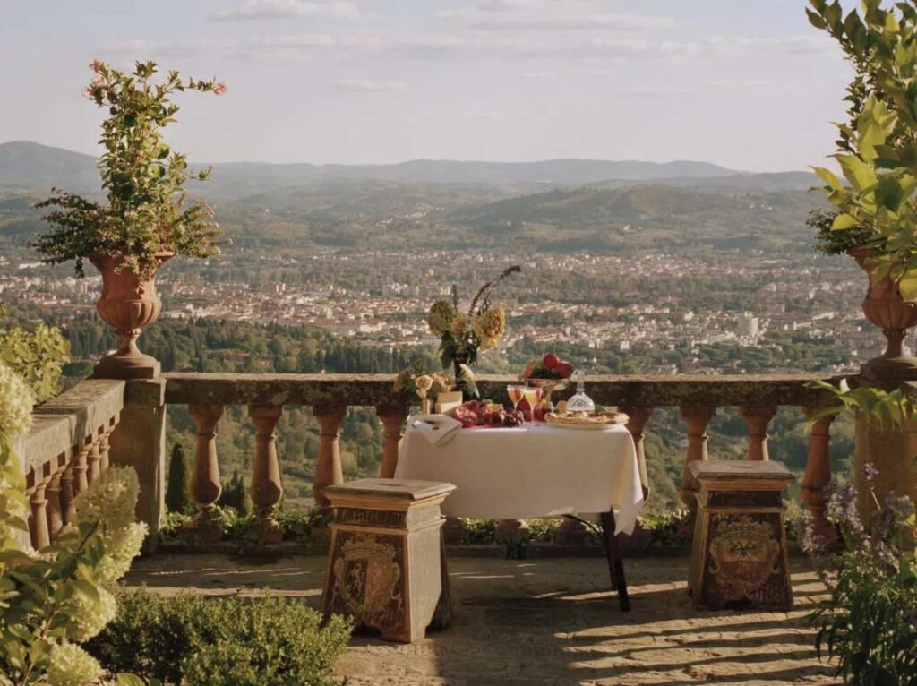 Villa San Michele view