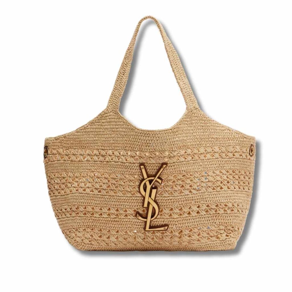 YSL Raffia Bag