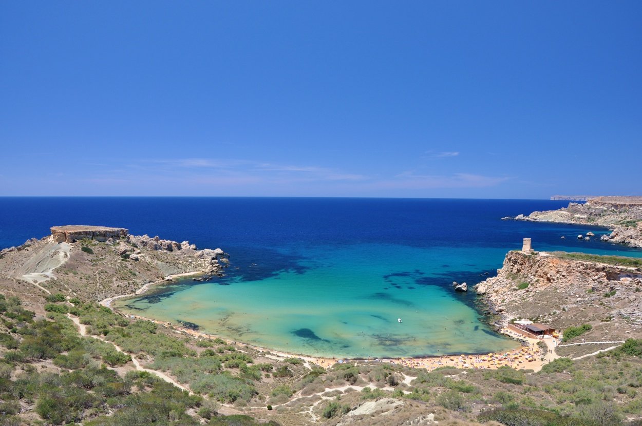 beaches in malta