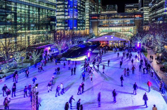 best ice rinks in london canary wharf
