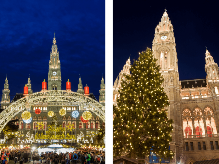 christmas markets to visit in europe Vienna, Austria