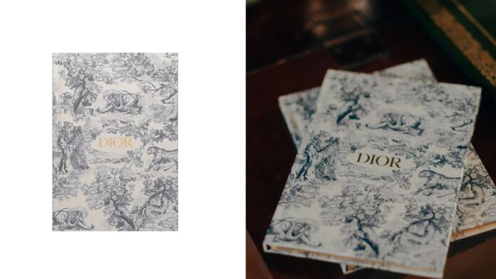dior luxury notebooks