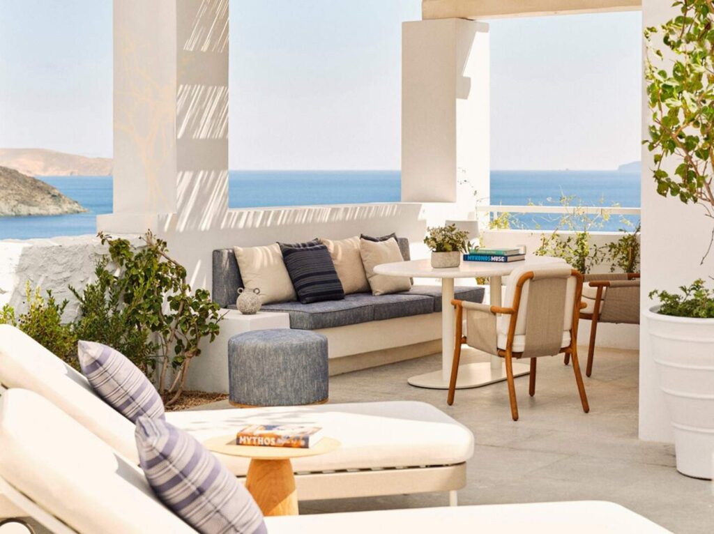 four seasons mykonos greece location