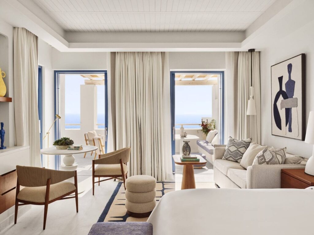 four seasons mykonos location