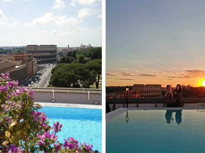 hotels in rome overlooking the colosseum