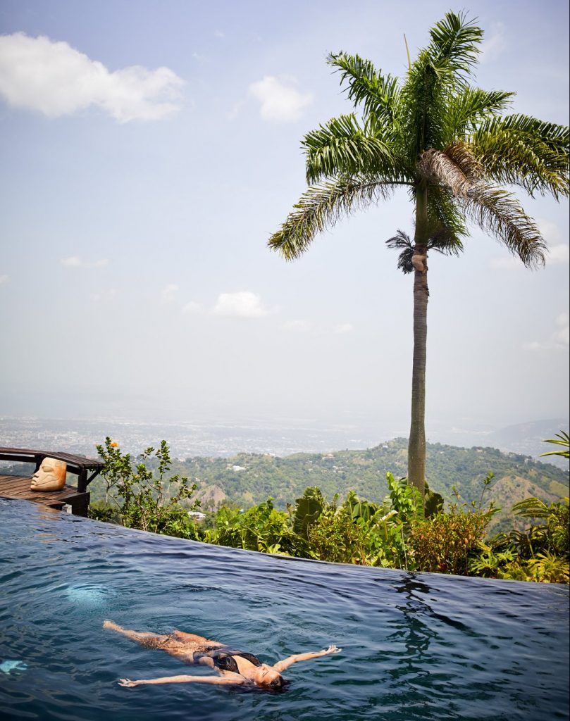 hotels on a coffee plantation in jamaica infinity pool