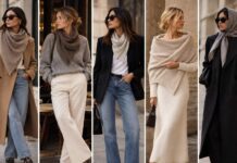 12 Cashmere Triangle Scarves for Effortless Winter Style Cashmere Triangle Scarves