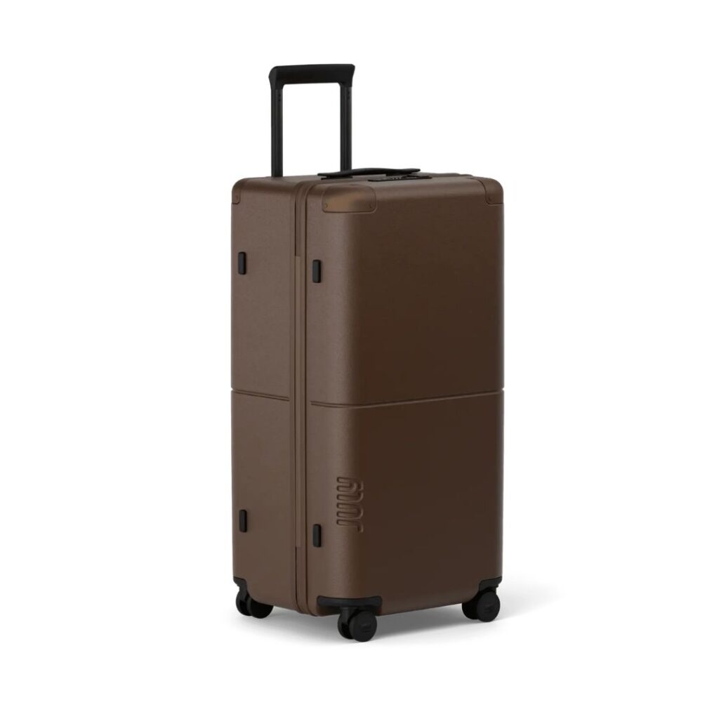 july Checked 8020 suitcase