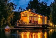 log cabins near london