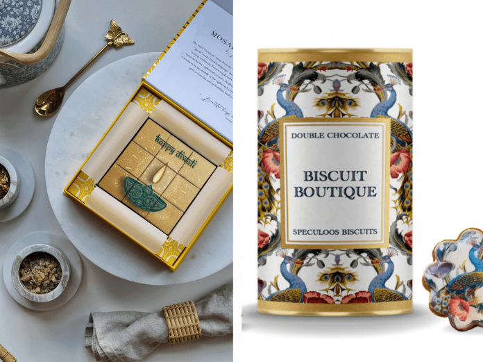luxury diwali gift biscuit boutique