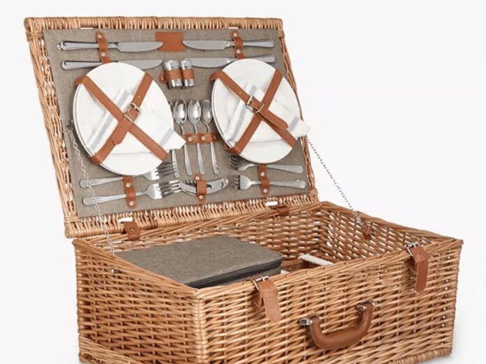 luxury picnic baskets John Lewis Croft Collection