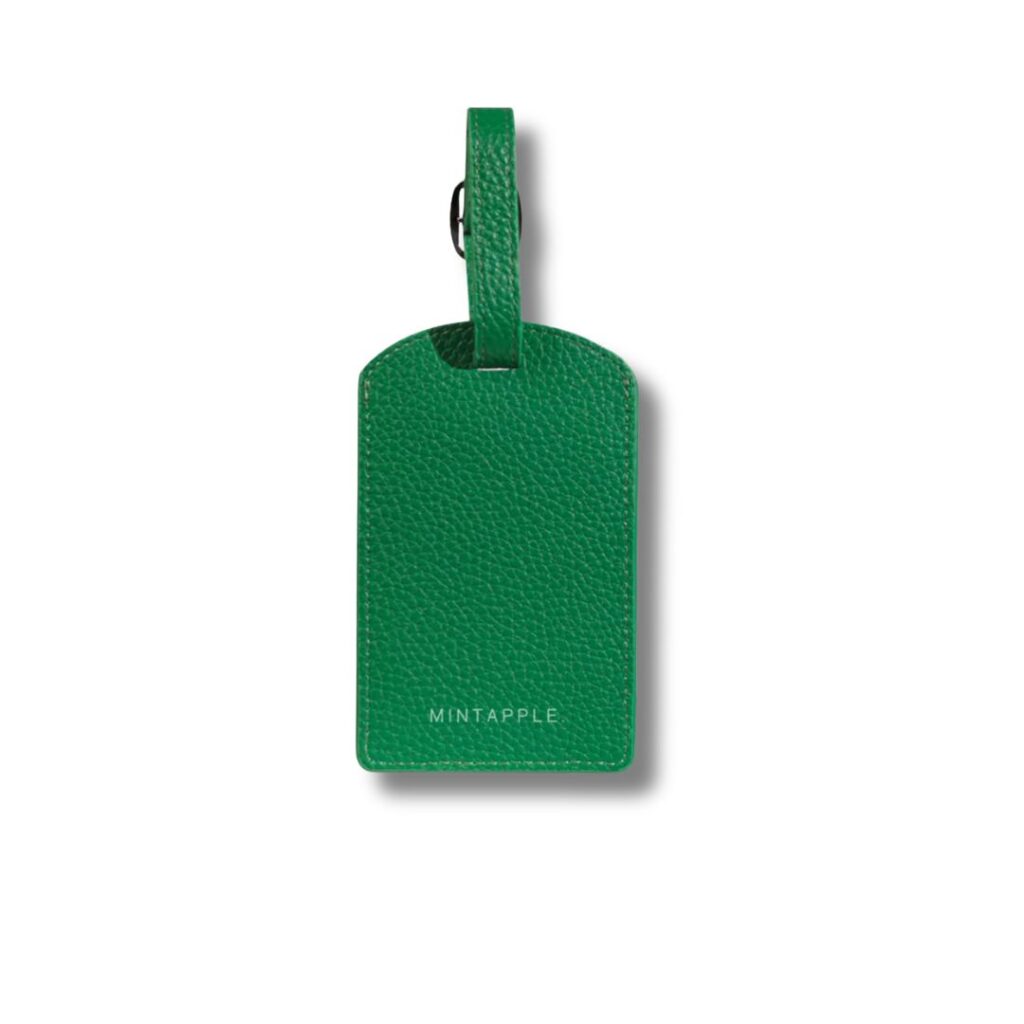 mintapple luggage tag