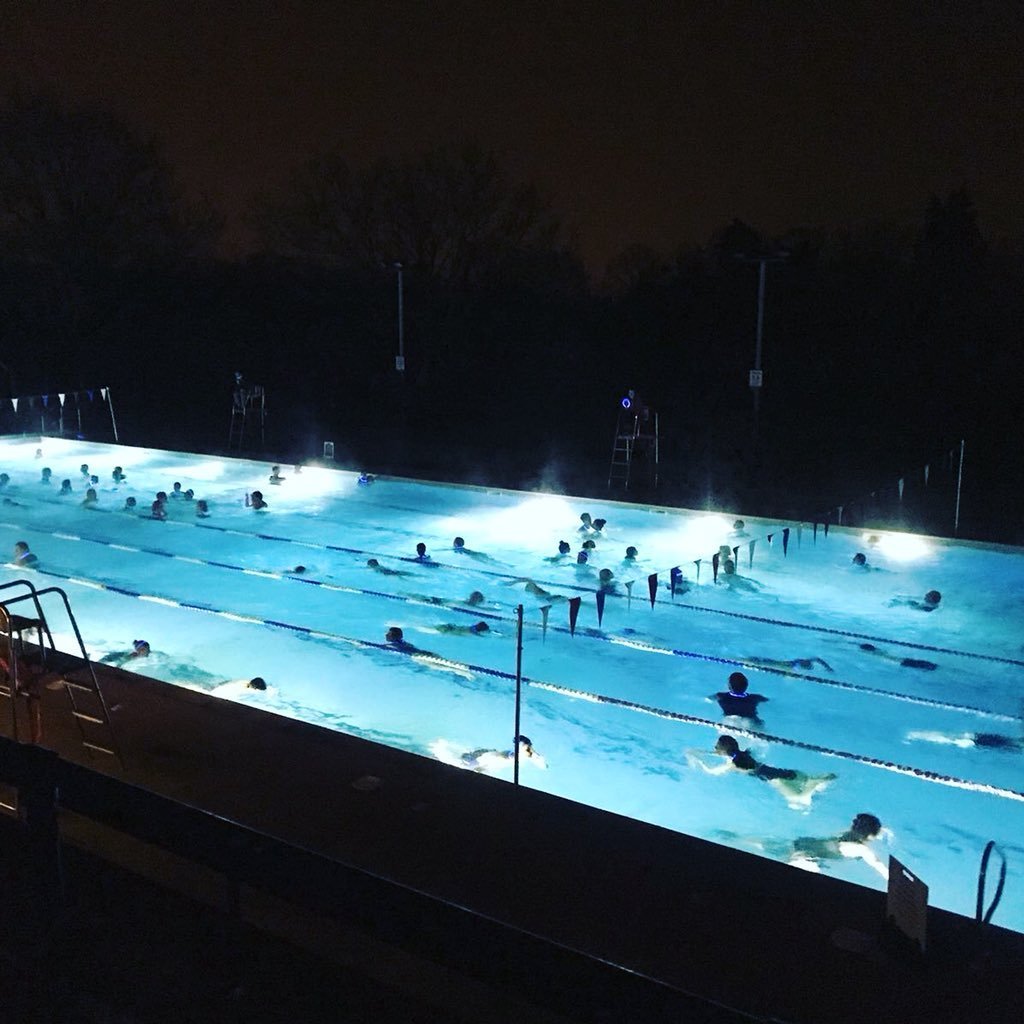 outdoor swimming pools in london